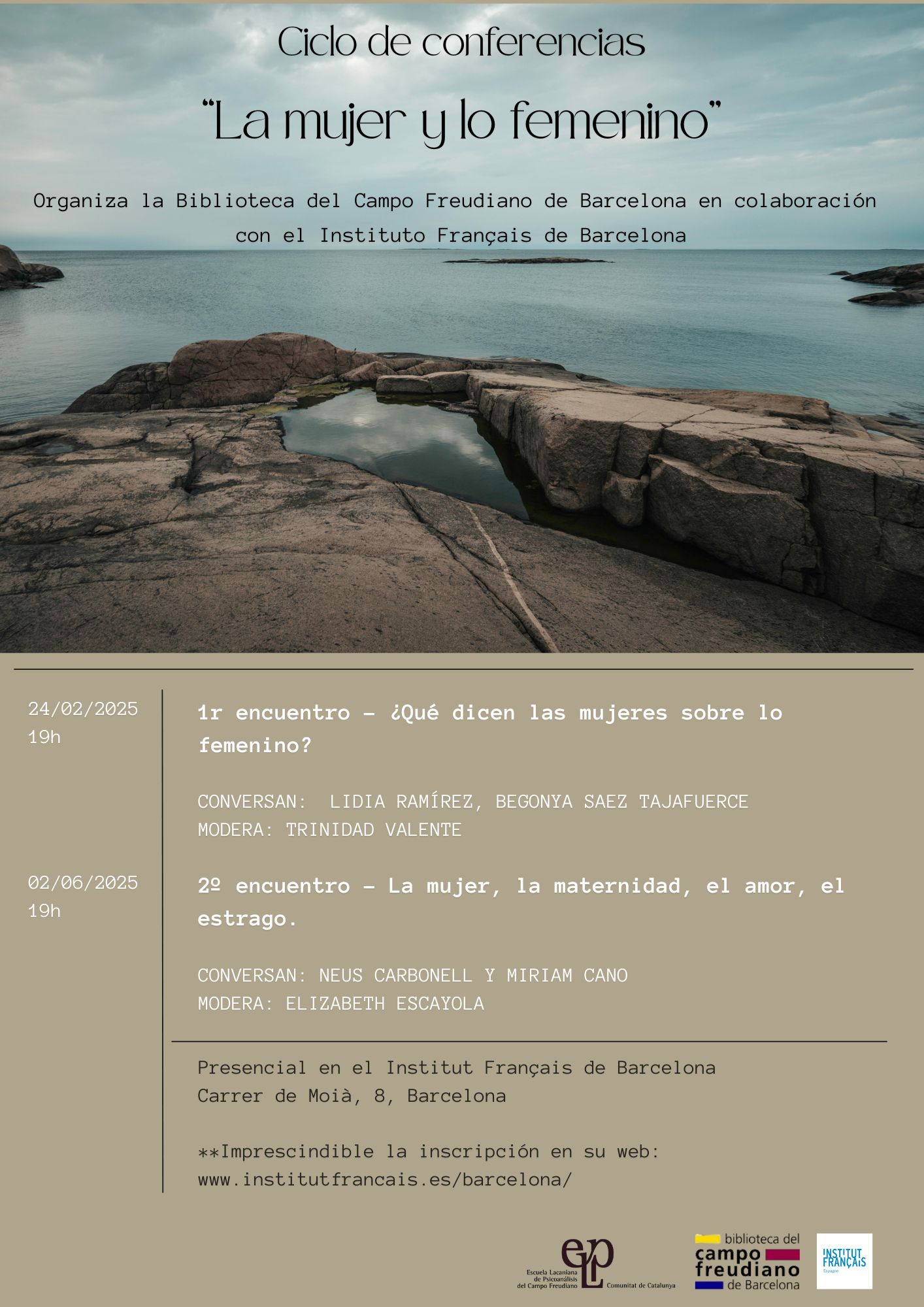 Ciclo de conferencias en colaboración con el Instituto Francés 