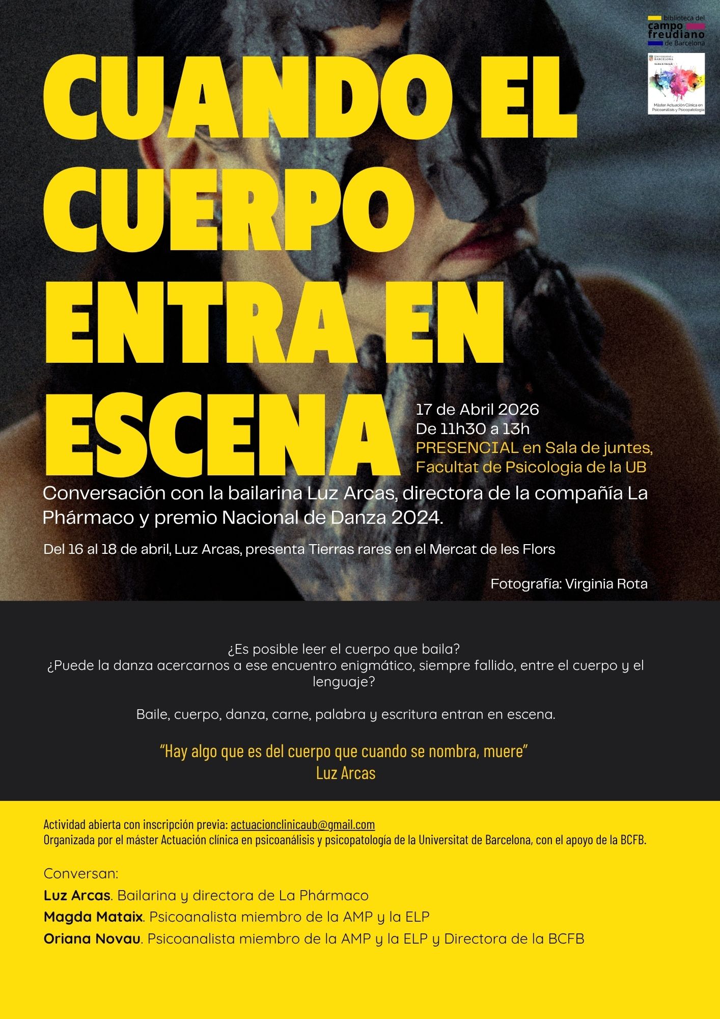 Cuando el cuerpo entra en escena