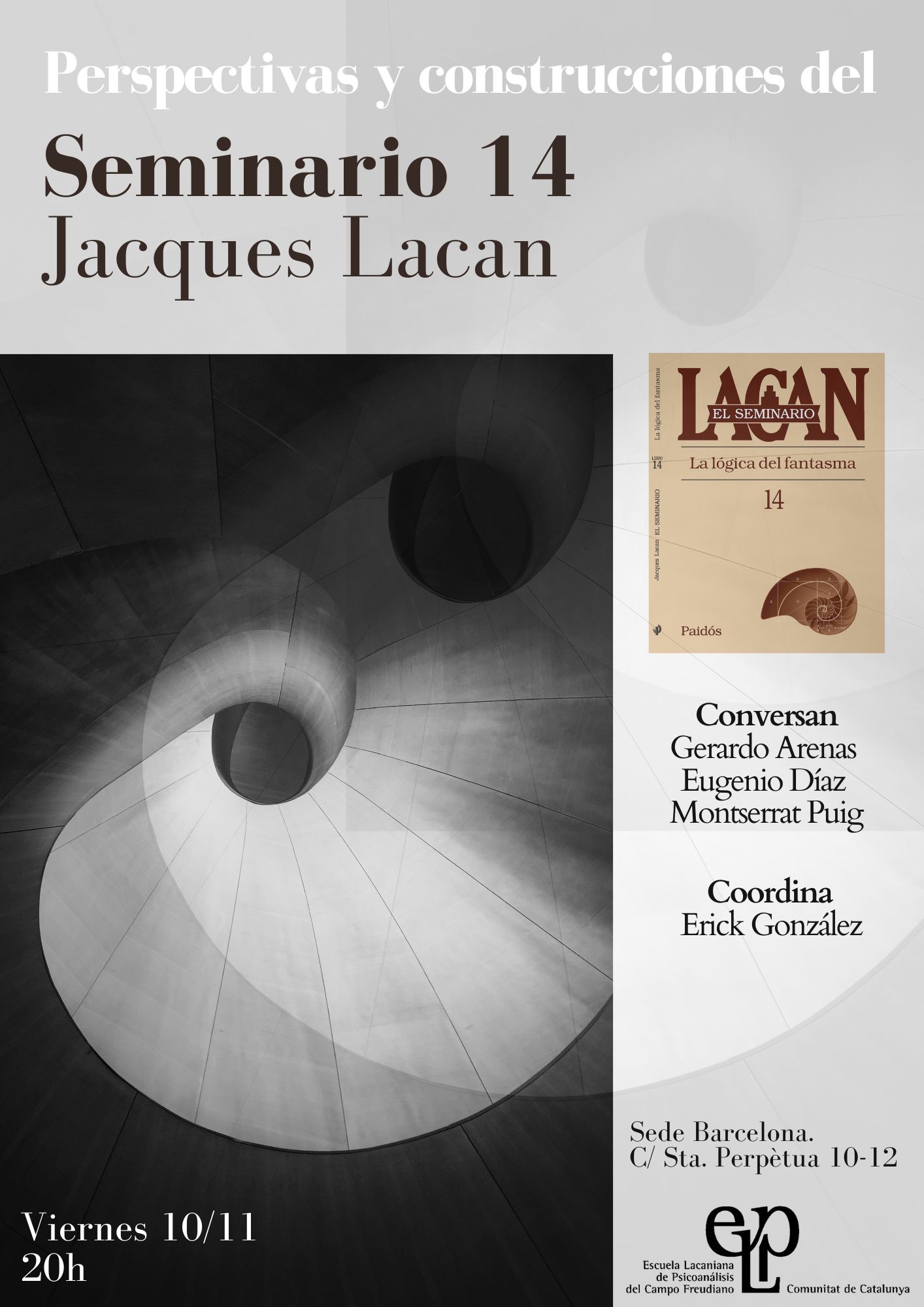 Perspectives i construccions del Seminari 14 de Jacques Lacan