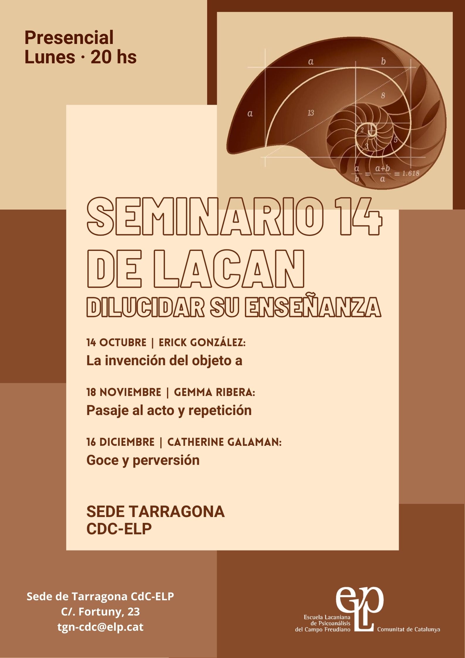 Seminario 14 de Lacan. Dilucidar su enseñanza