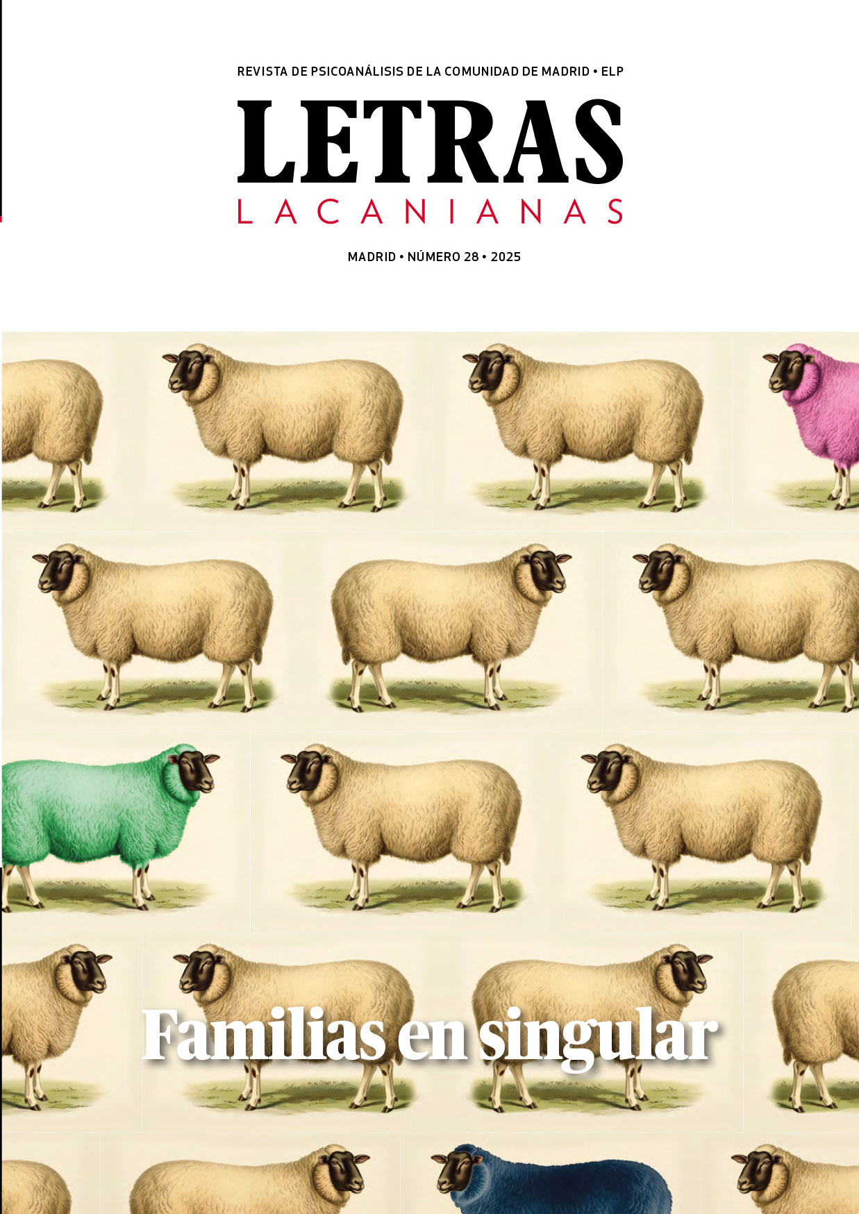 PortadaLetras Lacanianas nº 28, Familias en singular.