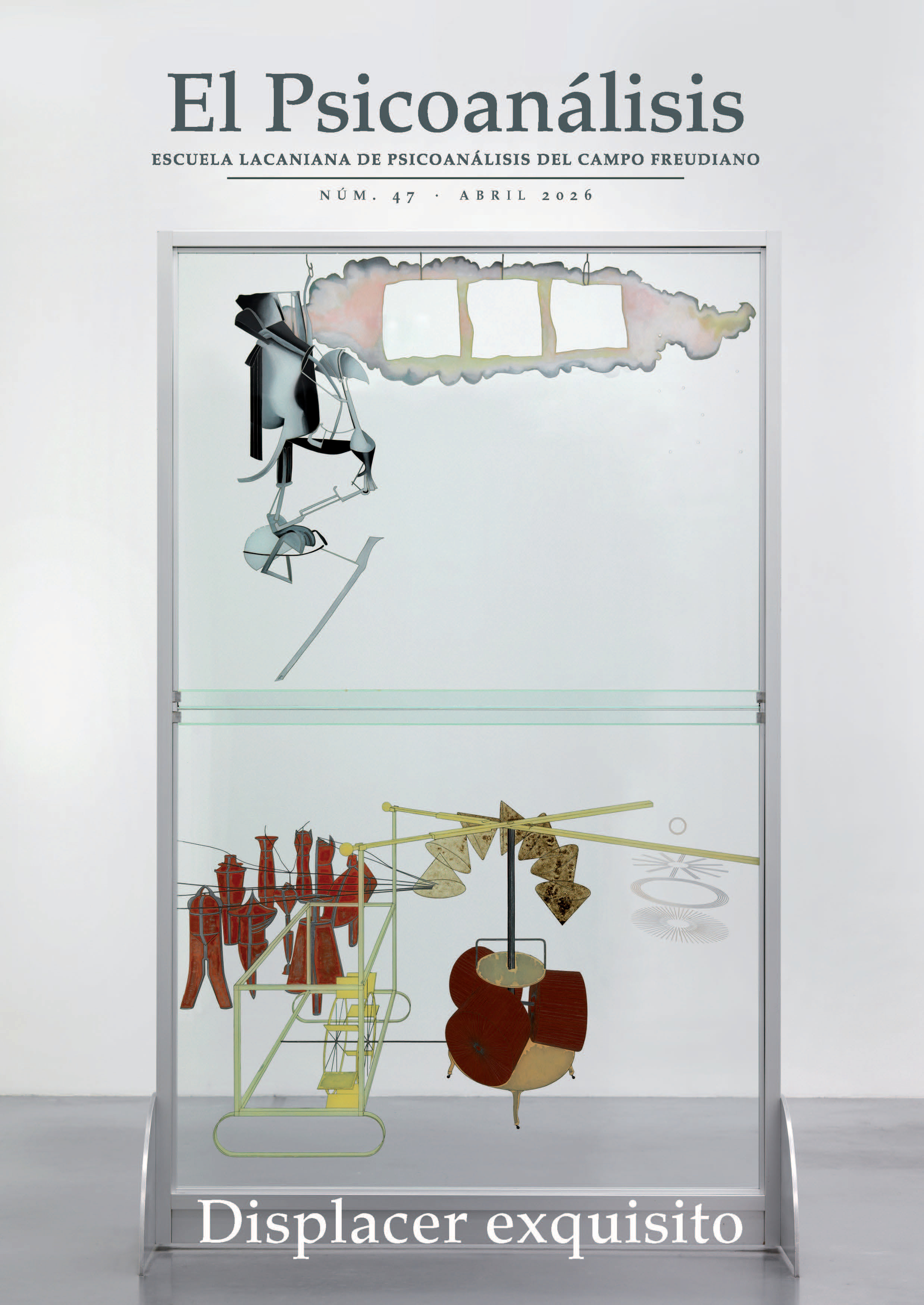 PortadaEl Psicoanálisis nº 47, Displacer exquisito